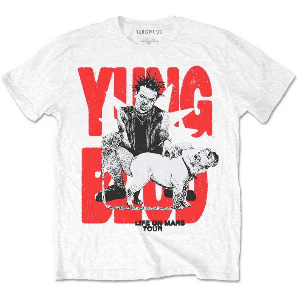 Yungblud - Life On Mars Tour Herren T-Shirt - Weiß